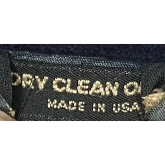 Woolf Brothers Men’s‎ Cashmere Navy Blue Suit Jacket Sz L - Picture 4 of 16